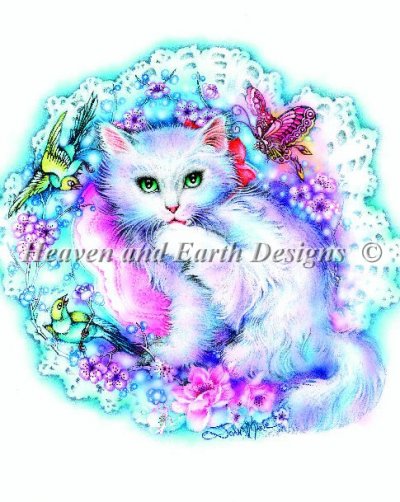 Diamond Painting Canvas - Mini Pampered - Click Image to Close